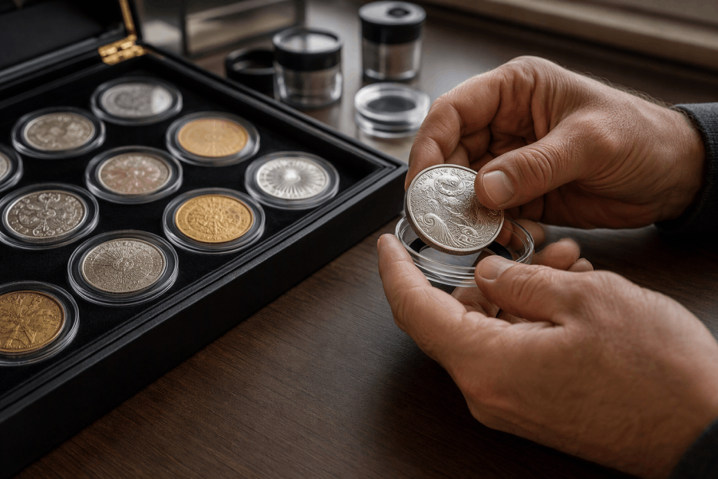 Is Coin Storage Worth It for Collectors? Direct-Fit Capsules, Black-Ring Holders, and Sizing Support